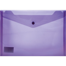 TREELINE A4 PVC Carry Folder - Purple