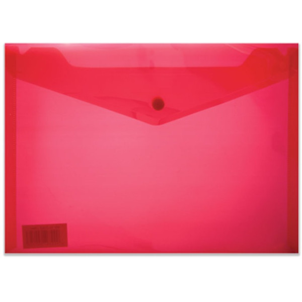 TREELINE A4 PVC Carry Folder - Red