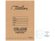 TREELINE A4 College Exercise Book 72 Page 17mm Ruled