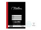 TREELINE A4 Counter Book 1 Quire Feint and Margin 96 Pages