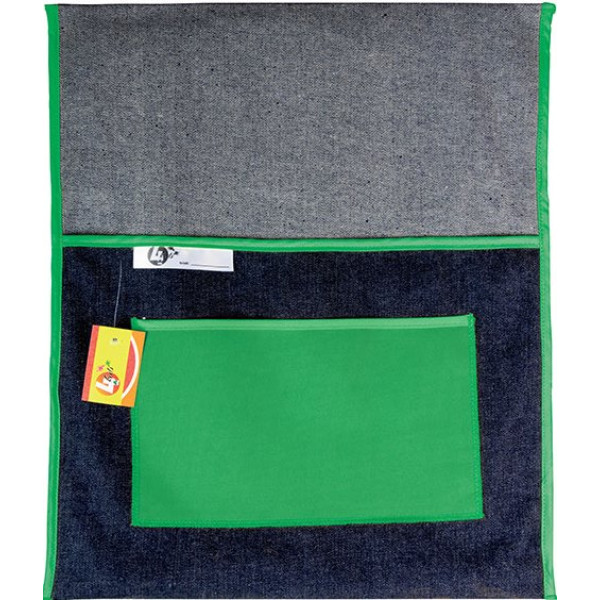 TREFOIL Denim Chair Bag 380mm - Green