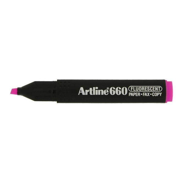 ARTLINE Ek660 Fluorescent Highlighter - PINK ARTLINE Ek660 Fluorescent Highlighter - PINK