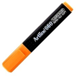 ARTLINE Ek660 Fluorescent Highlighter - ORANGE ARTLINE Ek660 Fluorescent Highlighter - ORANGE