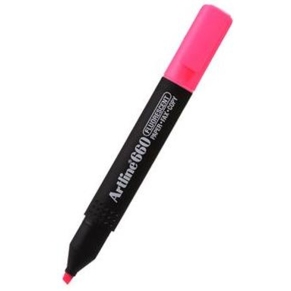 ARTLINE Ek660 Fluorescent Highlighter - PINK ARTLINE Ek660 Fluorescent Highlighter - PINK