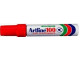Artline EK-100 Industrial Chisel Tip Permanent Marker - Red