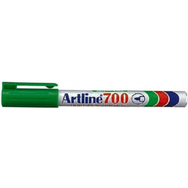 Artline EK-700 Fine Bullet Tip Permanent Marker - Green Artline EK-700 Fine Bullet Tip Permanent Marker - Green