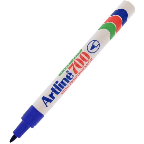 Artline EK-700 Fine Bullet Tip Permanent Marker - Blue