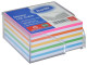 BANTEX Memo Half Cube With Paper - Rainbow Sheets BANTEX Memo Half Cube With Paper - Rainbow Sheets