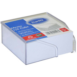 BANTEX Memo Half Cube With Paper - White Sheets BANTEX Memo Half Cube With Paper - White Sheets