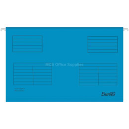 Bantex Suspension Files Foolscap Cobalt Blue - 25 Pack