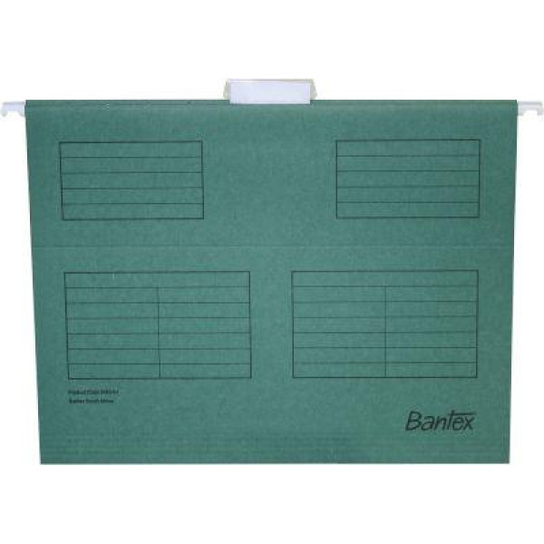 Bantex Suspension Files A4 Retail Pack Dark Green - 10 Pack