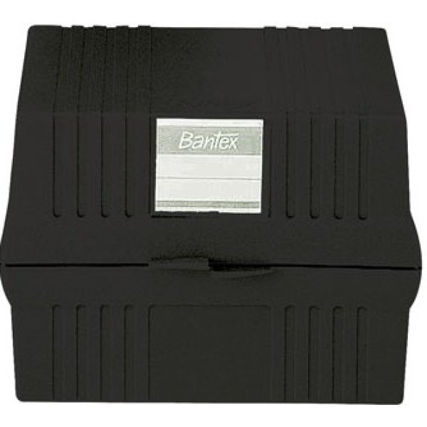 BANTEX Card File Box A6 - Black BANTEX Card File Box A6 - Black