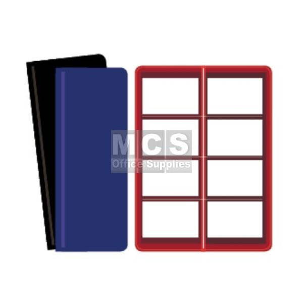 TREELINE Business Card Holder 96 Cards - Black
