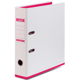 BANTEX Two Tone 70mm Lever Arch File Poly-prop PINK