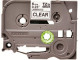 Brother TZe-111 Labelling Tape 6mm Black On Clear Tape Brother TZe-111 Labelling Tape 6mm Black On Clear Tape
