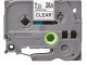 Brother TZe-121 Labelling Tape 9mm Black On Clear Tape