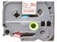 Brother TZe-132 Labelling Tape 12mm Red On Clear Tape Brother TZe-132 Labelling Tape 12mm Red On Clear Tape