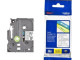 Brother TZe-135 Labelling Tape 12mm White On Clear Tape Brother TZe-135 Labelling Tape 12mm White On Clear Tape