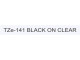 Brother TZe-141 Labelling Tape 18mm Black On Clear Tape Brother TZe-141 Labelling Tape 18mm Black On Clear Tape