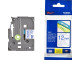 Brother TZe-233 Labelling Tape 12mm Blue On White Tape Brother TZe-233 Labelling Tape 12mm Blue On White Tape