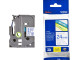 Brother TZe-253 Labelling Tape 24mm Blue On White Tape