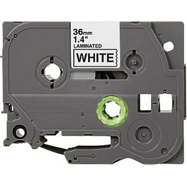 Brother TZe-261 Labelling Tape 36mm Black On White Tape Brother TZe-261 Labelling Tape 36mm Black On White Tape