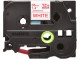 Brother TZe-262 Labelling Tape 36mm Red On White Tape