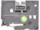 Brother TZe-325 Labelling Tape 9mm White On Black Tape Brother TZe-325 Labelling Tape 9mm White On Black Tape