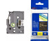 Brother TZe-354 Labelling Tape 24mm Gold On Black Tape Brother TZe-354 Labelling Tape 24mm Gold On Black Tape