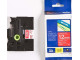 Brother TZe-435 Labelling Tape 12mm White On Red Tape Brother TZe-435 Labelling Tape 12mm White On Red Tape
