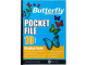 BUTTERFLY A4 Pocket File - 10 Pocket BUTTERFLY A4 Pocket File - 10 Pocket