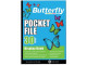 BUTTERFLY A4 Pocket File - 30 Pocket BUTTERFLY A4 Pocket File - 30 Pocket