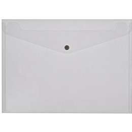 TREELINE A4 PVC Carry Folder - Clear