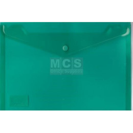 TREELINE A5 PVC Carry Folder - Green