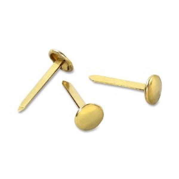 NEXX Split Pin Paper Fasteners No 7 (50mm) - Brass (100's) NEXX Split Pin Paper Fasteners No 7 (50mm) - Brass (100's)