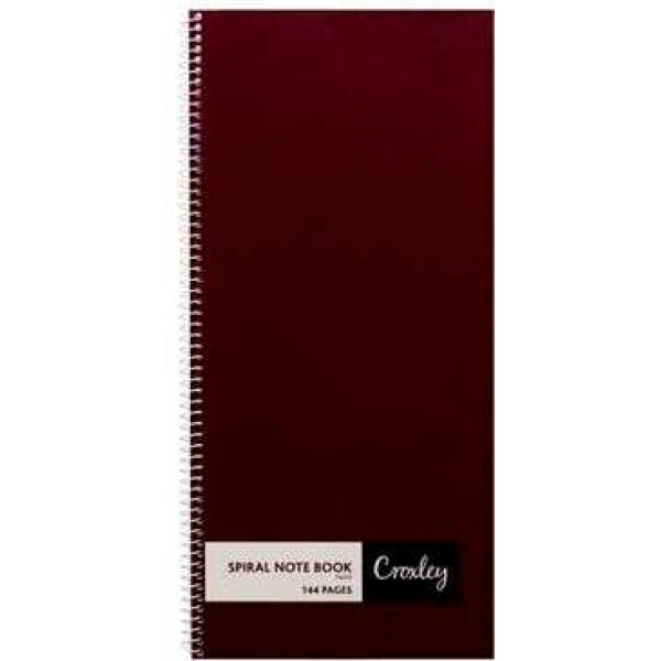 CROXLEY Narrow Counter Book JD376 Wire Bound