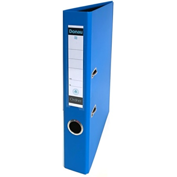 Donau A4 Polyprop Lever Arch File 50mm Blue