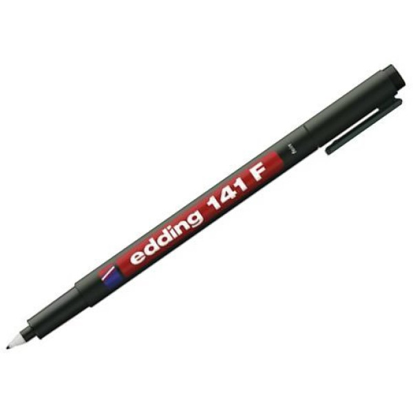 EDDING 141 Fine OHP Permanent Marker - Black EDDING 141 Fine OHP Permanent Marker - Black