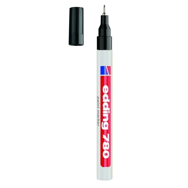 EDDING 780 Extra Fine Paint Marker - Black EDDING 780 Extra Fine Paint Marker - Black