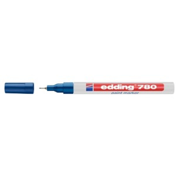 EDDING 780 Extra Fine Paint Marker - Blue EDDING 780 Extra Fine Paint Marker - Blue