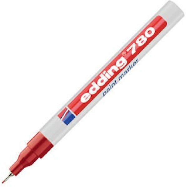 EDDING 780 Extra Fine Paint Marker - Red