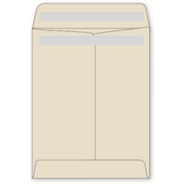 LEO - B4 Envelopes Manila No-Window Self-Seal Pocket (Box 250)