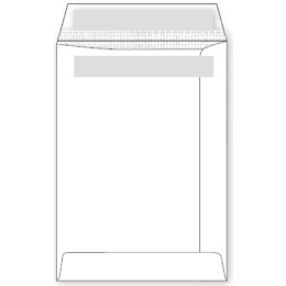 LEO - C5 Envelopes White No-Window Self-Seal Pocket (Box 500)