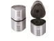 Faber-Castell Grip 2001 Trio Sharpening Box Sharpener - Silver
