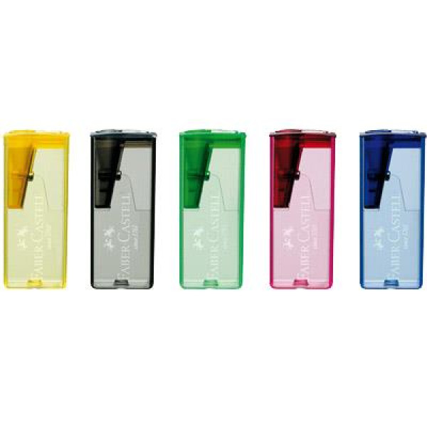 Faber-Castell - 1 Hole Sharpener with Container