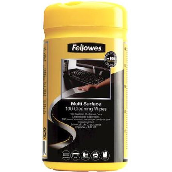 FELLOWES Surface Cleaning Wipes - 100pcs