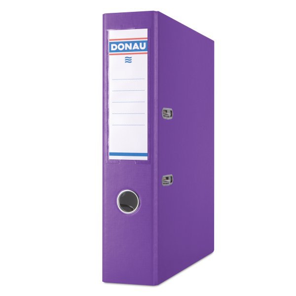 Donau A4 Polyprop Lever Arch File 75mm Violet Donau A4 Polyprop Lever Arch File 75mm Violet