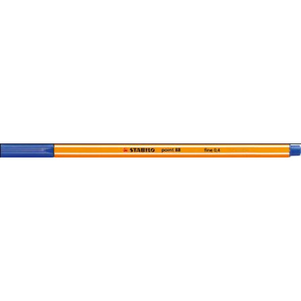 STABILO Point 88 Fineliner 0.4mm - Blue STABILO Point 88 Fineliner 0.4mm - Blue