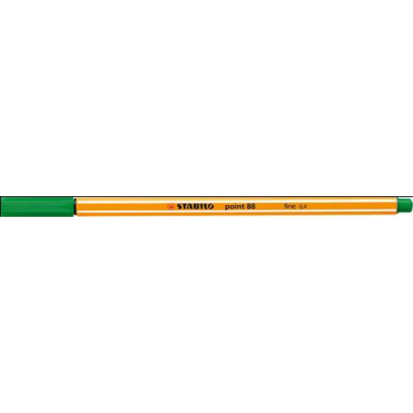 STABILO Point 88 Fineliner 0.4mm - Green