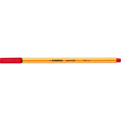 STABILO Point 88 Fineliner 0.4mm - Red STABILO Point 88 Fineliner 0.4mm - Red